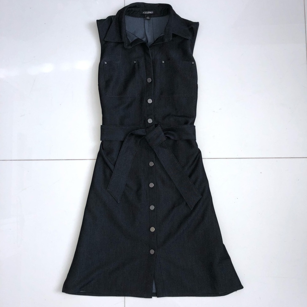 Dark Blue Denim Dress